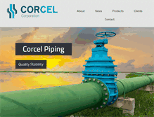 Tablet Screenshot of corcelcorp.com